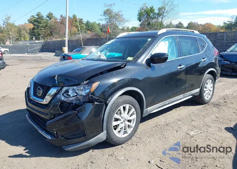 2018 Nissan Rogue Sv из США, поврежденный, VIN KNMAT2MV1JP549826